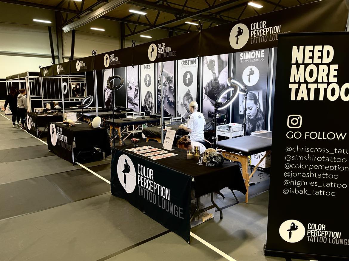 Stand til tattoo convention
